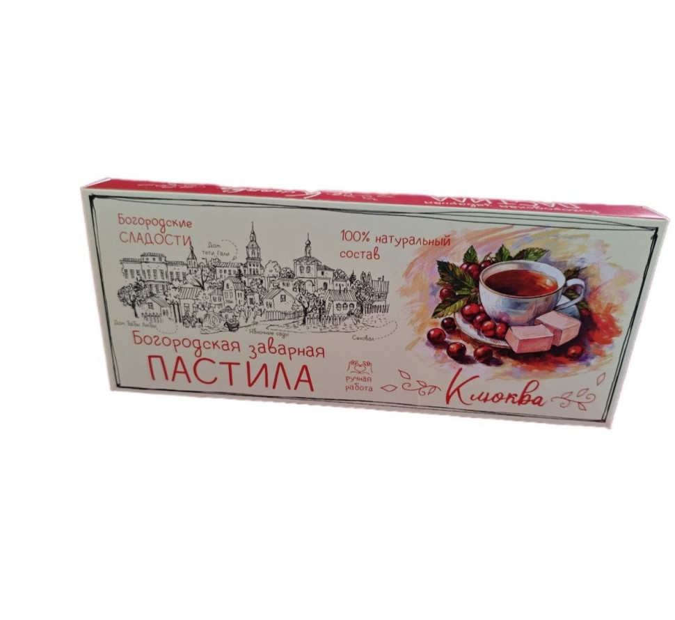  Пастила заварная "Клюква", 250г в Усолье-сибирском